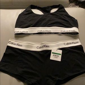 Calvin Klein bra/ short undies